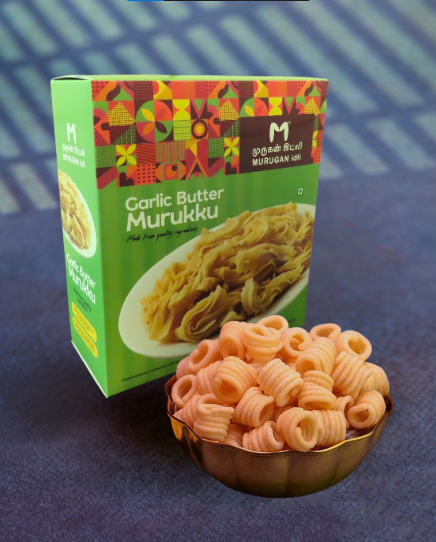 Garlic butter Murukku